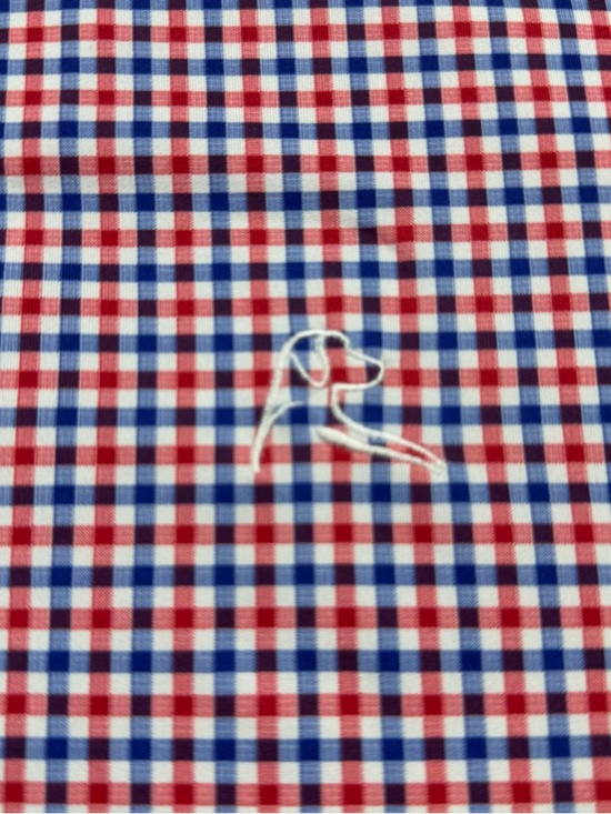 RHOBACK The patriot polo golf shirt men’s size 3XL Gingham check performance - Picture 7 of 12